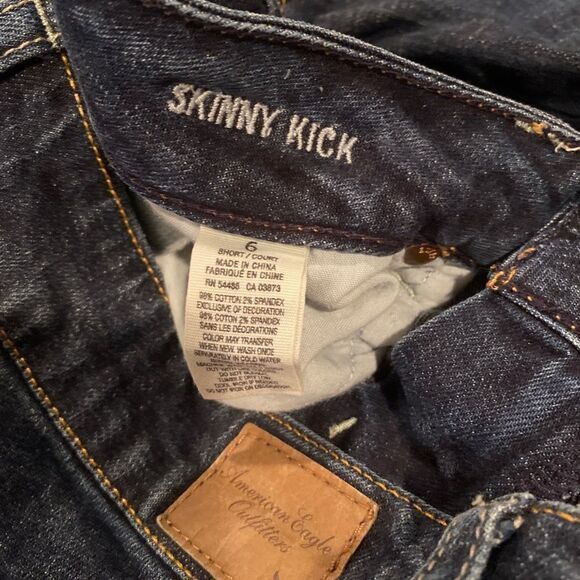American Eagle Skinny Stretch Jeans Size 6 Short - Picture 9 of 12